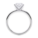 2 Carat Round Lab Grown IGI G/VS1 Diamond Solitaire Ring in 10K White Gold thumbnail 4
