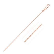 Load image into Gallery viewer, 14k Rose Gold Classic Box Chain (0.60 mm)