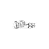 3 cttw Certified IGI Lab Grown Round Diamond Stud Earrings 14k White Gold(G/VS2) thumbnail 4