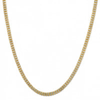 Ice Barrel Chain in 14k Yellow Gold (4.25 mm)