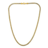 Ice Barrel Chain in 14k Yellow Gold (4.25 mm) thumbnail 3