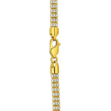 Ice Barrel Chain in 14k Yellow Gold (4.25 mm) thumbnail 4