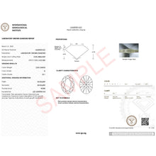 2 Carat Oval Lab Grown IGI G/VS1 Diamond Solitaire Ring in 14K Yellow Gold