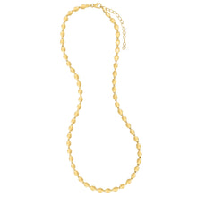 14K Yellow Gold Pebble Bead Chain (4.00 mm)