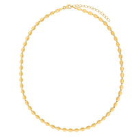 14K Yellow Gold Pebble Bead Chain (4.00 mm)
