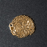 18k Yellow Gold Diamond Cut Cable Link Chain (1.90 mm) thumbnail 6