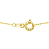 Whale Tail Necklace in 14K Yellow Gold thumbnail 6