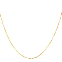 14k Yellow Gold French Cable Chain (1.3 mm)