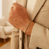 Silk Rope Chain Bracelet in 14k Yellow Gold  (3.00 mm) thumbnail 5