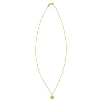 Elegant 14K Yellow Gold Rope Chain Necklace