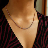 14k Rose Gold Round Wheat Chain (1.00 mm) thumbnail 10