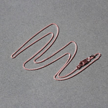 14k Rose Gold Round Wheat Chain (1.00 mm)