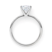 1.50Ct Princess Lab Grown IGI G/VS1 Diamond Ring in 10K White Gold