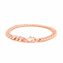 Load image into Gallery viewer, 14K Rose Gold Cuban Link Bracelet (5.90 mm)