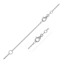 Load image into Gallery viewer, Extendable Cable Chain in 14k White Gold (1.50 mm)