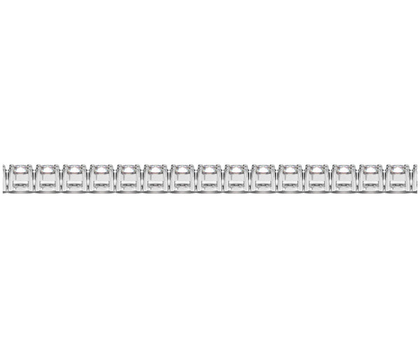 Lab Grown Round Diamond Tennis Bracelet in 14k White Gold (8 cctw F/G  VS2/SI1)