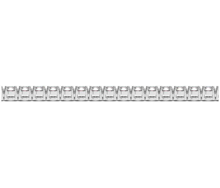 Lab Grown Round Diamond Tennis Bracelet in 14k White Gold (8 cctw F/G  VS2/SI1)