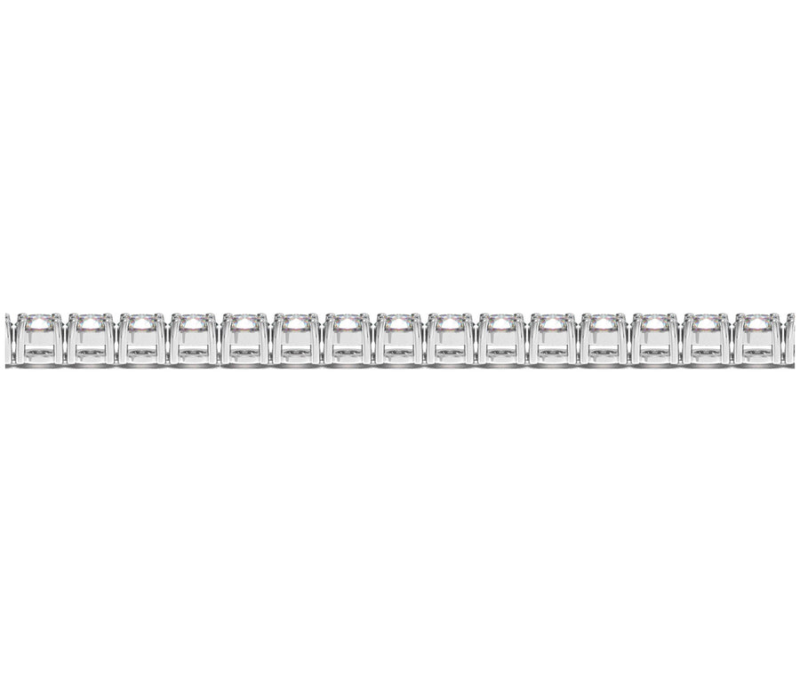 Lab Grown Round Diamond Tennis Bracelet in 14k White Gold (8 cctw F/G  VS2/SI1)