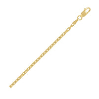 14k Yellow Gold French Cable Chain (1.90 mm)