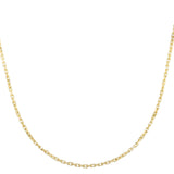 14k Yellow Gold French Cable Chain (1.90 mm) thumbnail 2