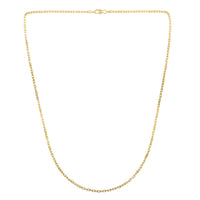14k Yellow Gold French Cable Chain (1.90 mm)