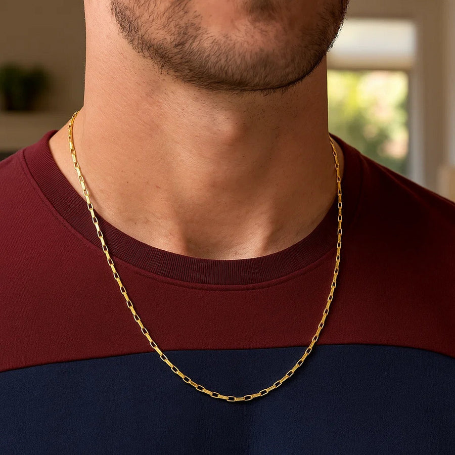 14k Yellow Gold French Cable Chain (1.90 mm)