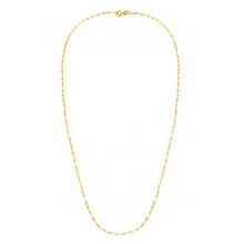 14k Yellow Gold Alternate Valentino Chain (1.40 mm)