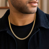 14k Yellow Gold Bismark Chain (4.70 mm) thumbnail 5