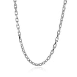 14k White Gold French Cable Link Chain (2.50 mm) thumbnail 2