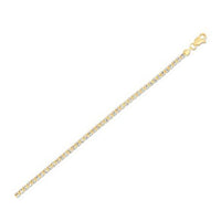 Ice Barrel Chain in 14k Yellow Gold (2.70 mm)