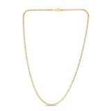 Ice Barrel Chain in 14k Yellow Gold (2.70 mm) thumbnail 3