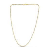 Ice Barrel Chain in 14k Yellow Gold (2.70 mm)