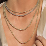 Ice Barrel Chain in 14k Yellow Gold (2.70 mm) thumbnail 6