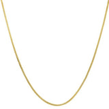 Popcorn Chain in 14k Yellow Gold (1.60 mm) thumbnail 2