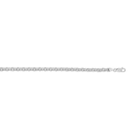 Sterling Silver Rhodium Plated Rolo Chain (5.70 mm)
