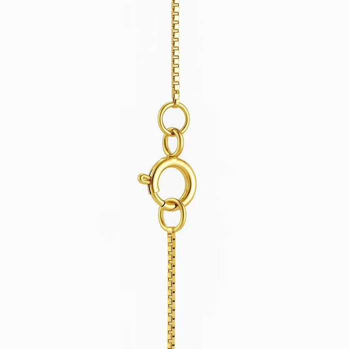 Sea Shell Necklace in 10K Yellow Gold