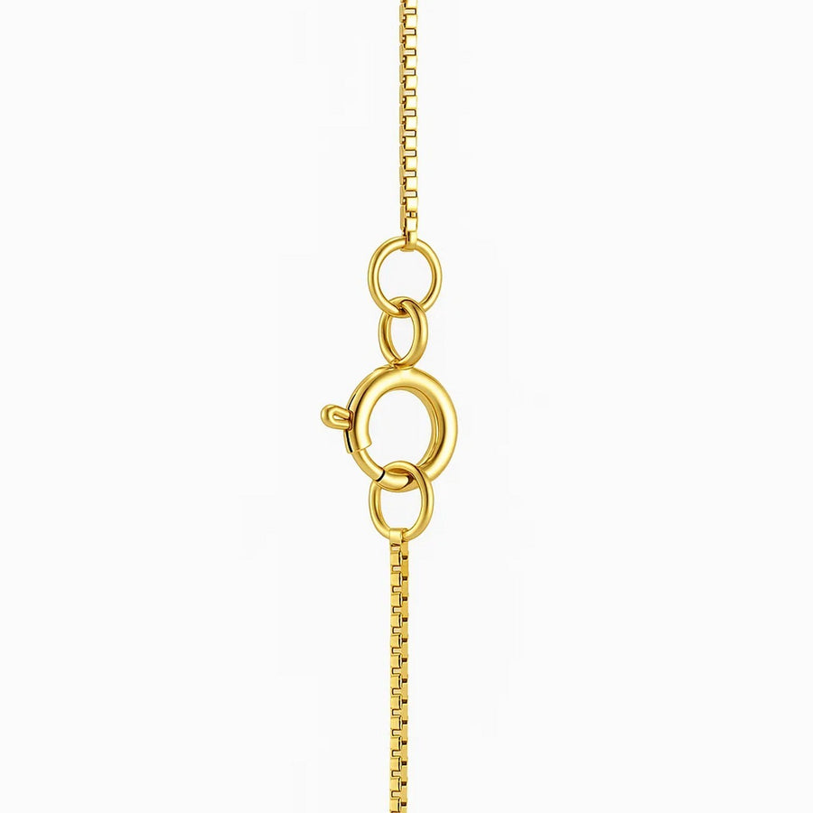 Sea Shell Necklace in 10K Yellow Gold