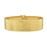 Glacier Bracelet in 14K Yellow Gold (17.90 mm) thumbnail 2