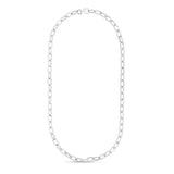 Sterling Silver Squared Paperclip Chain (10.20 mm) thumbnail 3