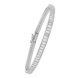 14K White Gold Mini Diamante Bracelet (4.00 mm) thumbnail 1