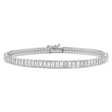 14K White Gold Mini Diamante Bracelet (4.00 mm) thumbnail 2