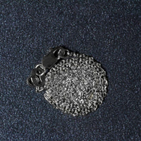 18k White Gold Diamond Cut Cable Link Chain (0.80 mm)
