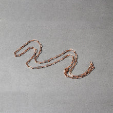 Load image into Gallery viewer, 14K Rose Gold Delicate Paperclip Chain (2.10 mm)