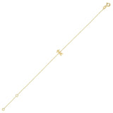 14K Yellow Gold Girl Bracelet thumbnail 1