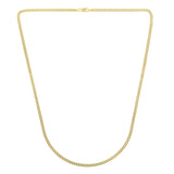14k Yellow Gold Light Gourmette Chain (2.80 mm) thumbnail 3