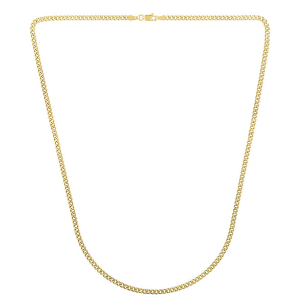 14k Yellow Gold Light Gourmette Chain (2.80 mm)