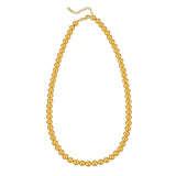 14k Yellow Gold Bead Chain (7mm) thumbnail 2