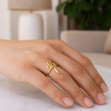 Snake Ring in 14K Yellow Gold (2.00 mm) thumbnail 3