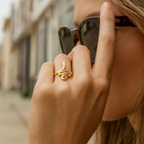 Snake Ring in 14K Yellow Gold (2.00 mm) thumbnail 4