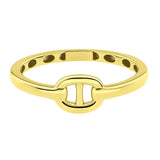 Mariner Link Style Ring in 14K Yellow Gold thumbnail 2
